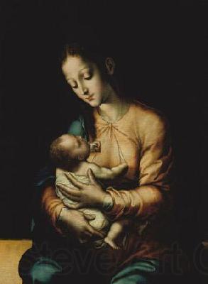 Luis de Morales Virgin and Child Spain oil painting art